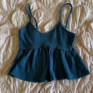 SHEIN WAFFLE TANK TOP